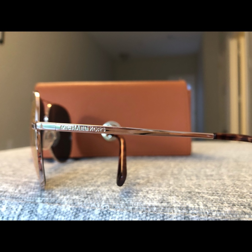 SOLD Michael Kors Reflective Aviator Sunglasses - Picture 2 of 3